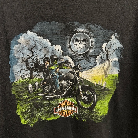 Harley Davidson Halloween Longsleeve (Ocean County, NJ) - Picture 4 of 6